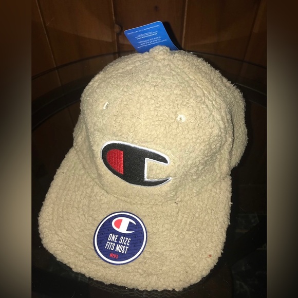 Authentic Champion adjustable leather strap hat - Picture 1 of 6